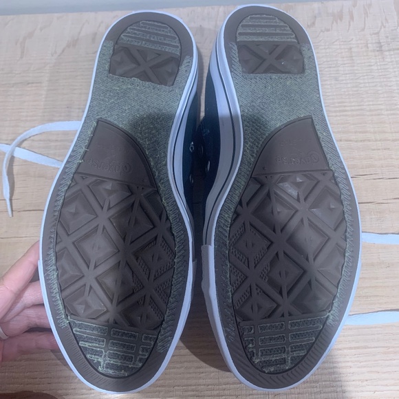 Converse Chuck Taylor All Star Low Top Black Sneakers SZ women 8.5 mens 6.5 - Picture 5 of 7